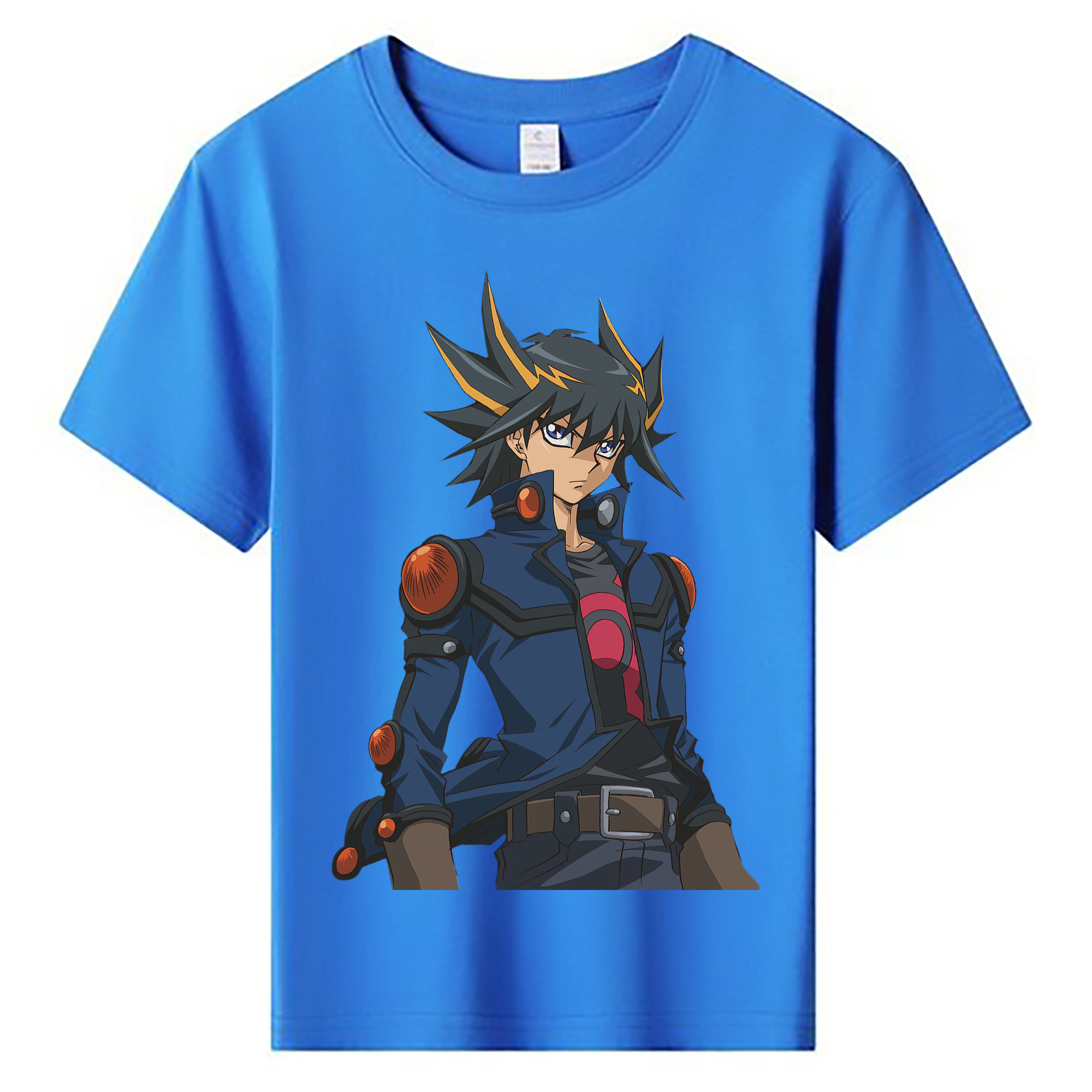 （画像用） 遊☆戯☆王 Yu-Gi-Oh! 綿100％キッズTシャツ（フロントプリント）